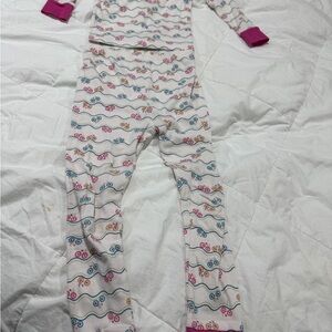 Colorful Striped Pajama Set